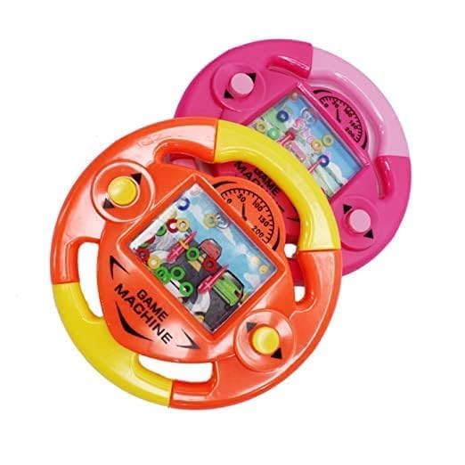 Image of Prime Water Game Ring Toss Handheld Car Staring Water Toss Game with Buttons for Kids (Water Ring Toss (2Pcs))