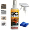 GreaseKiller Apiastar Spray Grill Cleaner, Heavy Duty BBQ Degreaser Spray for Grills & Smokers, Fast-Acting Grease Remover for Outdoor Cooking Equipment?1 pc