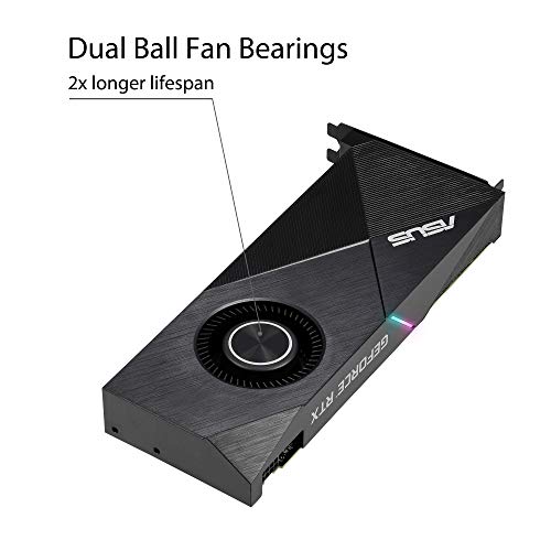 ASUS Turbo GeForce RTX 2060 SUPER EVO 8 GB GDDR6, Scheda Video Gaming e Workstation, Dissipatore Blower ad Alte Prestazioni per PC Compatti