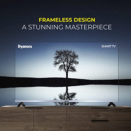 Image of Dyanora 109 cm (43 inch) Full HD LED Smart Android TV with Noise Reduction, Android 9.0, Voice Assistant, Powerful Audio Box Speakers (DY-LD43F2S)