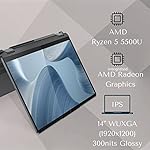 Renewed-Lenovo-IdeaPad-Flex-5-Ryzen-5-5500U-14-3556cm-FHD-IPS-2-in-1-Laptop-16GB512GB-SSDWin-11Office-2021Backlit-KBFingerprintFHD-CameraAlexa3-Month-Game-PassStorm-Grey155Kg-82R9006PIN