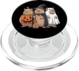 capybara ghost boo lenzuolo strega zucca cappy halloween popsockets popgrip per magsafe