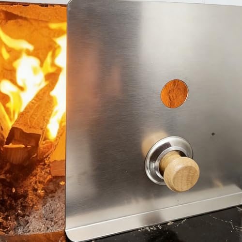 Écran thermique poêle à bois SOIMISS contre la perte de chaleur - 6