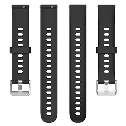 Correa de silicona compatible para FITVII Smartwatch 1.47 pulg miniatura 4