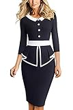 peplum blazer Please check the size information in the below product description or the size photo in the left of our item photo before you decide to buy it!(Note:The Generic Amazon Size Chart is not our size)