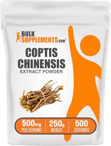 BulkSupplements.com Coptis Chinensis Extract Powder - Golden Thre...
