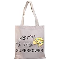 Material: Made of Soft Canvas Material, Double-Sided Printed, Waterproof Coating with awesome quote and stunning print on the surface. Size: Each bag is approximately 14.2 x 12.6 inches in size. Great for holding all of your beauty items. Multiple Us...