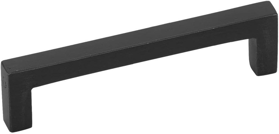 Emtek Rustic Modern Pull Available in 7 Sizes and 3 Finishes - 86669FB - (Center to Center 5") - Flat Black Bronze (FB)