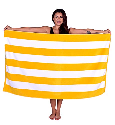 La Calla Cabana Turkish Terry Velour Beach Towel #TOP6
