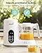 GROWNSY Baby Food Maker with Steam Basket, One Step Baby Food Processor Steamer Puree Blender Grinder Mills Machine, Auto Cooking Grinding and Sterili-zing for Healthy Homemade Food, BPA-Free