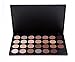 Produktbild FantasyDay Profi 28 Farben Hochpigmentierte Warme Natürliche Matt Schminke Lidschatten Palette Makeup Kit - Augenschatten Eyeshadow Make Up Kosmetik Make-up Palette Schimmer Set