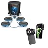 Spider Farmer 2025 Gravity-Fed Self-Watering System No Power Needed, 4-Pack Auto Watering System with 13 Gallon Reservoir for Indoor Plants with Phone Microscope Lens, 200X Magnification Portab