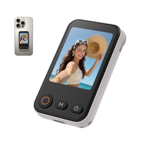TELESIN �X�}�z ���j�^�[ ���B�胂�j�^�[ ���C�� ���A���^�C����ʃ~���[�����O �Y�[���z�C�[������ ����x�� 40g�y�� mini�f�B�X�v���C iPhone 17/16/15/14/13/12 Pro Max Plus Mini�EGalaxy S1