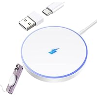 Cargador Inalámbrico para iPhone 14/13/12,Sewowibo Cargador inalámbrico 15w para iPhone 14/14 Pro/14 Plus/14 Pro Max/13 Pro/13 Pro Max/13 Mini/12 Pro/12 Mini