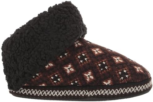 MUK LUKS Women's Melinda Slipper, Black Diamonds, Small | Image 5