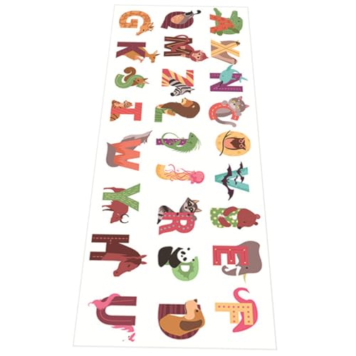 Vinilos Decorativos Alfabeto con Animales Cartoon 26 Letras