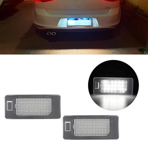 Error de luz de matrícula solucionado con lámparas 5NA943021 para Golf Estate 2