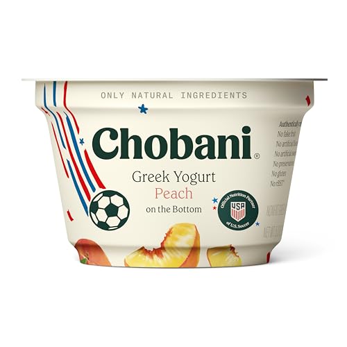 Chobani® Non-Fat Greek Yogurt Peach on the Bottom 5.3oz