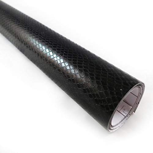 Free Tool Kit Black Snake Skin Texture Vinyl Wrap Sticker Decal Film Sheet - 12