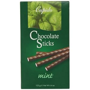 12 x Chocolade Sticks Mint 125 gram
