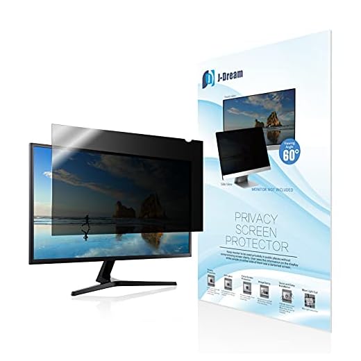24 Inch Privacy Screen Filter for Widescreen Monitor (16:10 Aspect Ratio) - Please Measure Carefully!