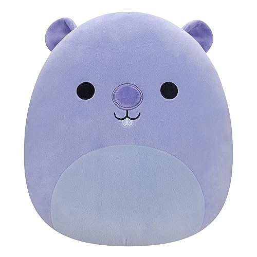 Image of Squishmallows Original 12-Inch Javari Lavender Groundhog - Medium-Sized Ultrasoft Official Jazwares Plush