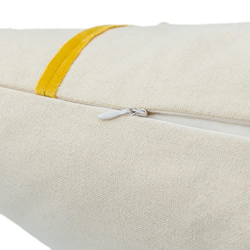 Jwh Handmade 3D Flower Pillow Covers Decorative Yellow Throw Pillow Aesthetic Sunflower Accent Pillow Case Velvet Cushion Plush Cute Pillowcase For Home Bed Couch Decor Sham 18X18 Inches Beige #TOP4