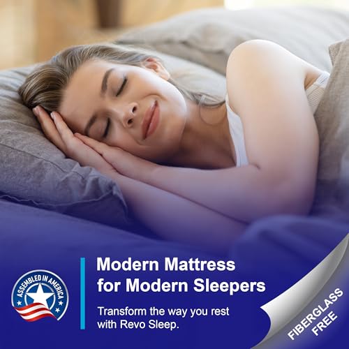 REVO Sleep Gel Memory Foam Mattress, 14-Inch Queen – Cooling Mattress with Contouring Gel Foam, Pressure Relief & Balanced Support – Soft, Breathable Comfort for Deep Sleep - Image 6