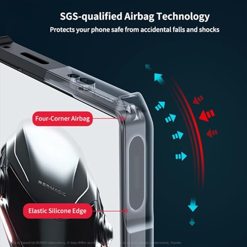 Coque Red Magic 10 Pro antichoc pour éviter les fissures d'écran