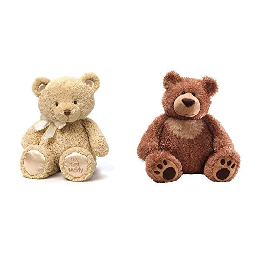Baby GUND My 1st Teddy Bear Stuffed Animal Plush, Tan 15