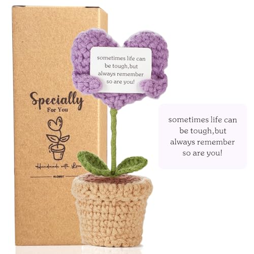 VLOMOT Inspirational Gifts for Women Men - Positive Crochet with