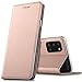 Produktbild Conie Bookstyle Handyhülle Samsung Galaxy A31, Booklet Cover Etui mit Kartenfächer klappbare Handytasche, Flip Case Samsung Galaxy A31 Hülle Rosegold
