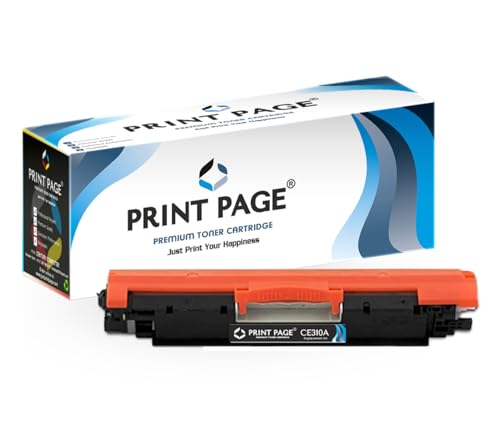 Image of 126A Toner Cartridge Compatible for CE310A for Color LJ Printers CP1025, CP1025NW, M175A, M175NW,M275MFP (126A - Black)