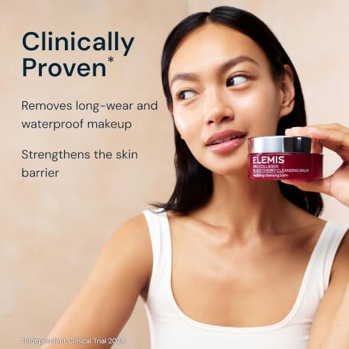 Image of ELEMIS Pro-Collagen Cleansing Balm Makeup Remover, Hydrating Facial Cleanser, Oil Cleanser, Oil Makeup Remover, Deep Cleanse