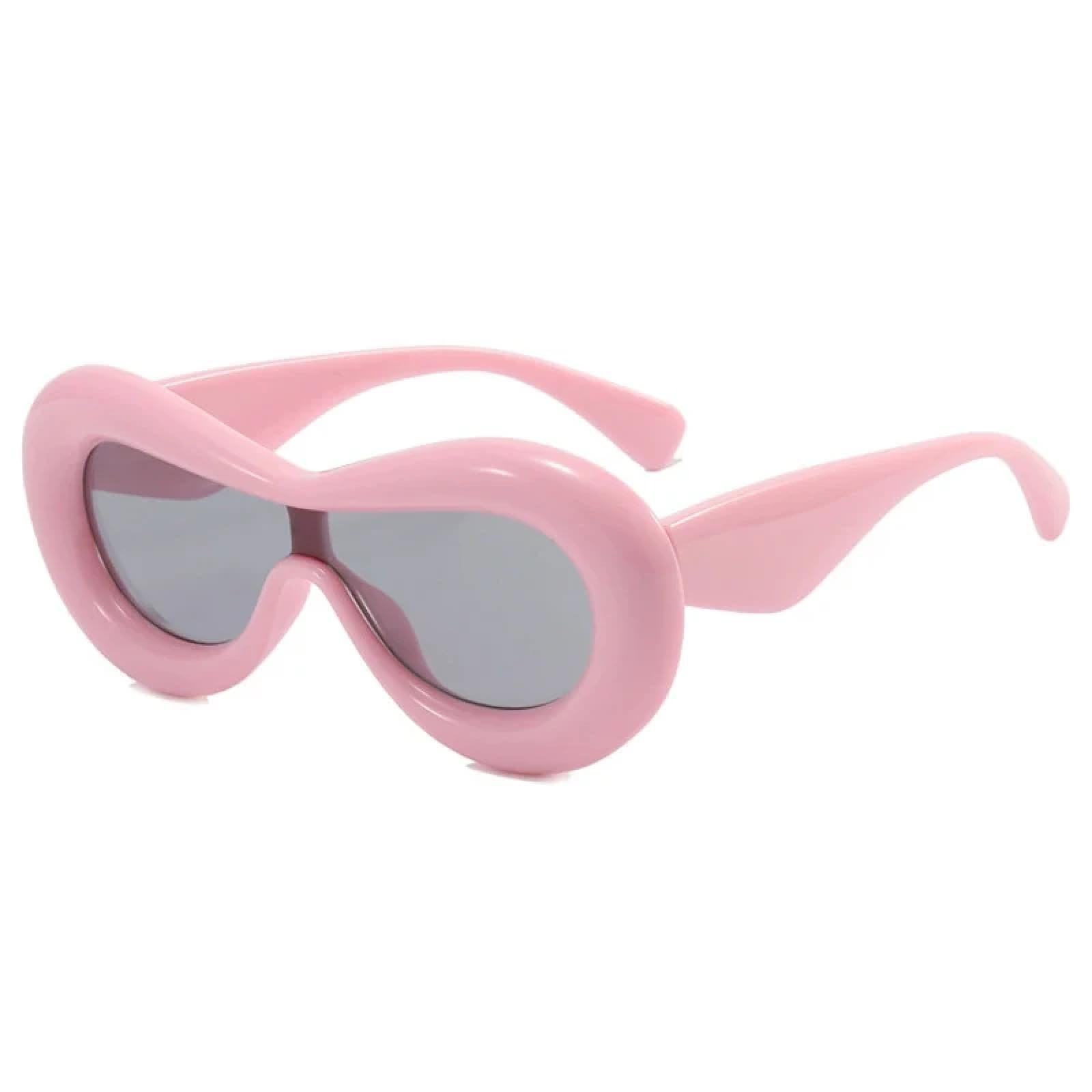 Fashion Sunglasses Women Men Trendy One-piece Sun Glasses Punk Party Summer Traveling Uv400