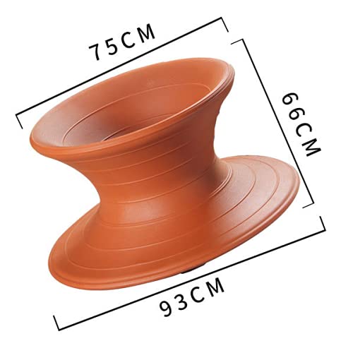 Tzdd Creative Adult Leisure Spinning Top Chair Toy Stool Plastic One-Piece Suitable for Home Amusement Park Shopping Mall Outdoor - Image 6