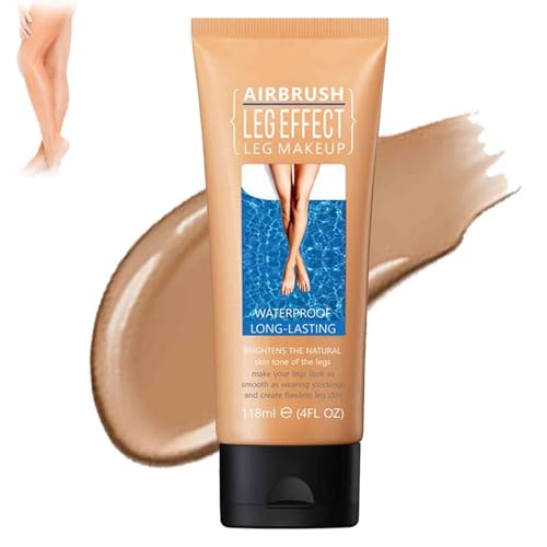 Maquillaje Para Piernas Resistente Al Agua, Sin Transferencia, Corrector De Cobertura Total, Unifica El Tono De La Piel, FáCil De Aplicar, Cubre Tatuajes, Cicatrices Y Varices (#2 MEDIUM GLOW)