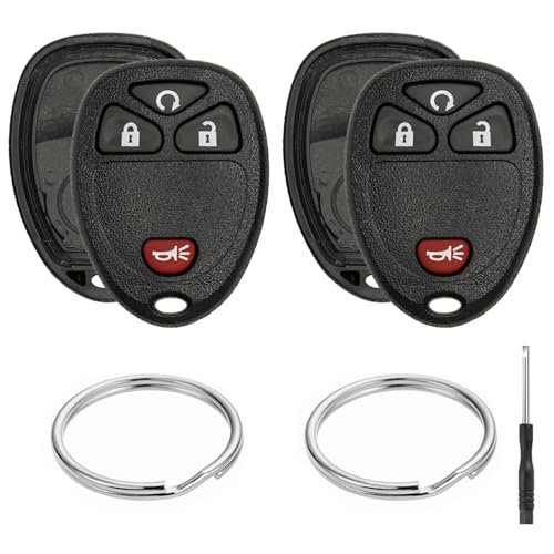 2 Pack Key Fob Case for Chevy Silverado 1500 2500