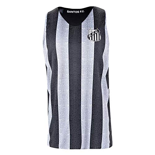 REGATA BRAZILINE SANTOS SMELL DUPLA FACE - PRETO G