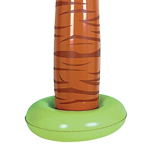 Palmier gonflable léopard 50001 de 4 pieds pour décoration de piscine - 4