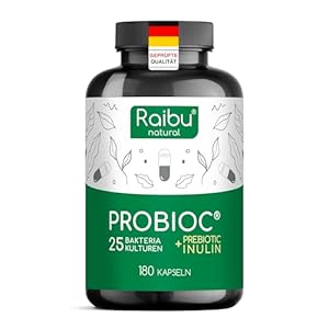 Raibu Probioc Kulturen Komplex 180 Kapseln