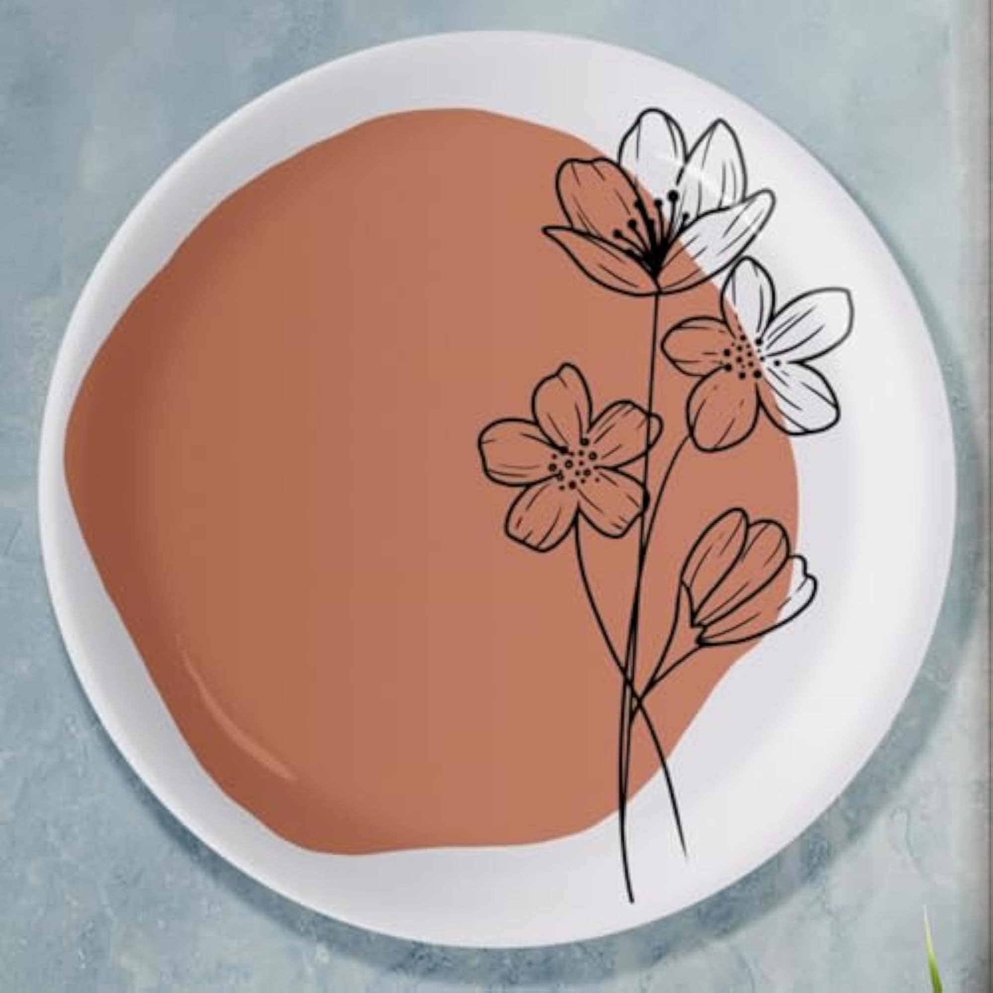 Secret Garden Decorative Wall Plate for Living Room