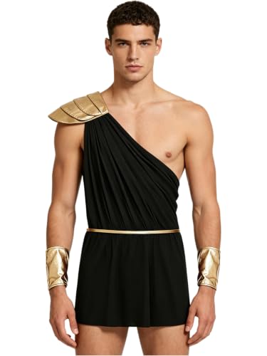 Traje romano hombre para fiestas de Halloween y recreaciones históricas