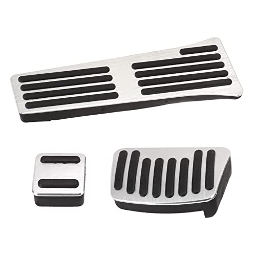 Aramox Pedal de freio, acelerador de liga de alumínio kit de substituição para pedal de freio para H