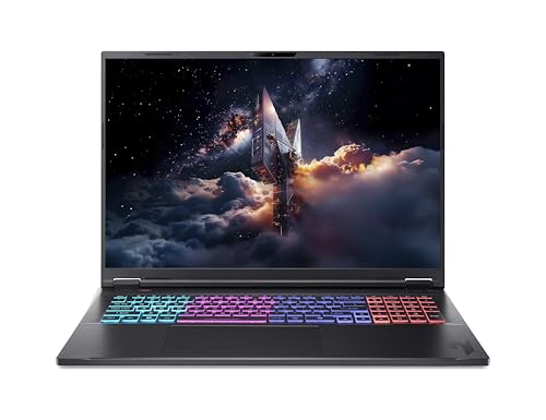 Nitro 18 AI (AN18-61-R8HK) Gaming Laptop, 18" WQXGA IPS 165Hz, AMD Ryzen AI 9 365, 32 GB RAM, SSD da 1 TB, NVIDIA GeForce RTX 5060, Windows 11, tastiera QWERTZ, nero - Notebook - Immagine 8