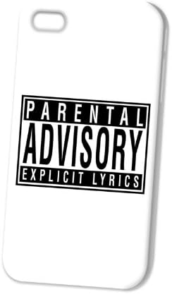 Case Fun Apple iPhone 4 / 4S Case - Vogue Version - 3D Full Wrap - Parental Advisory Slogan