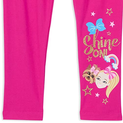 Jojo Siwa Big Girls 3 Pack Leggings Jersey - 7-8 #TOP4