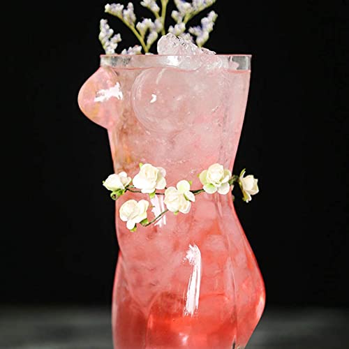 Polsurdy Female Body Shape Wine Glasses, Creative Red Wine Glass Set Of 2 For Women, Goblet Wine Cocktail Juice Glass For Housewarming, Wedding, Kitchen Bar Celebration #TOP1