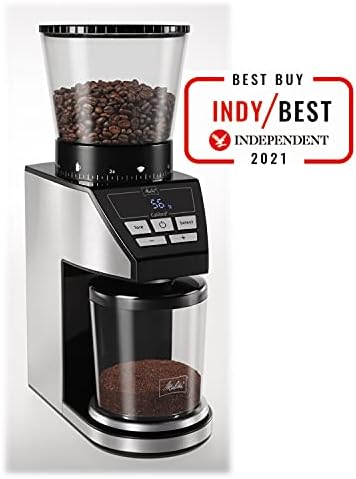 Melitta 1027-01 Grinder CALIBRA EU, 160 W, Black/Stainless Steel
