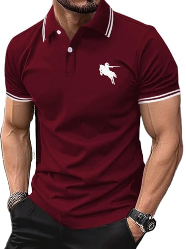Image of GRECIILOOKS T-Shirt for Men | Plain | Casual Stylish | Half Sleeve | Man Polycotton | Men's Solid Slim Fit